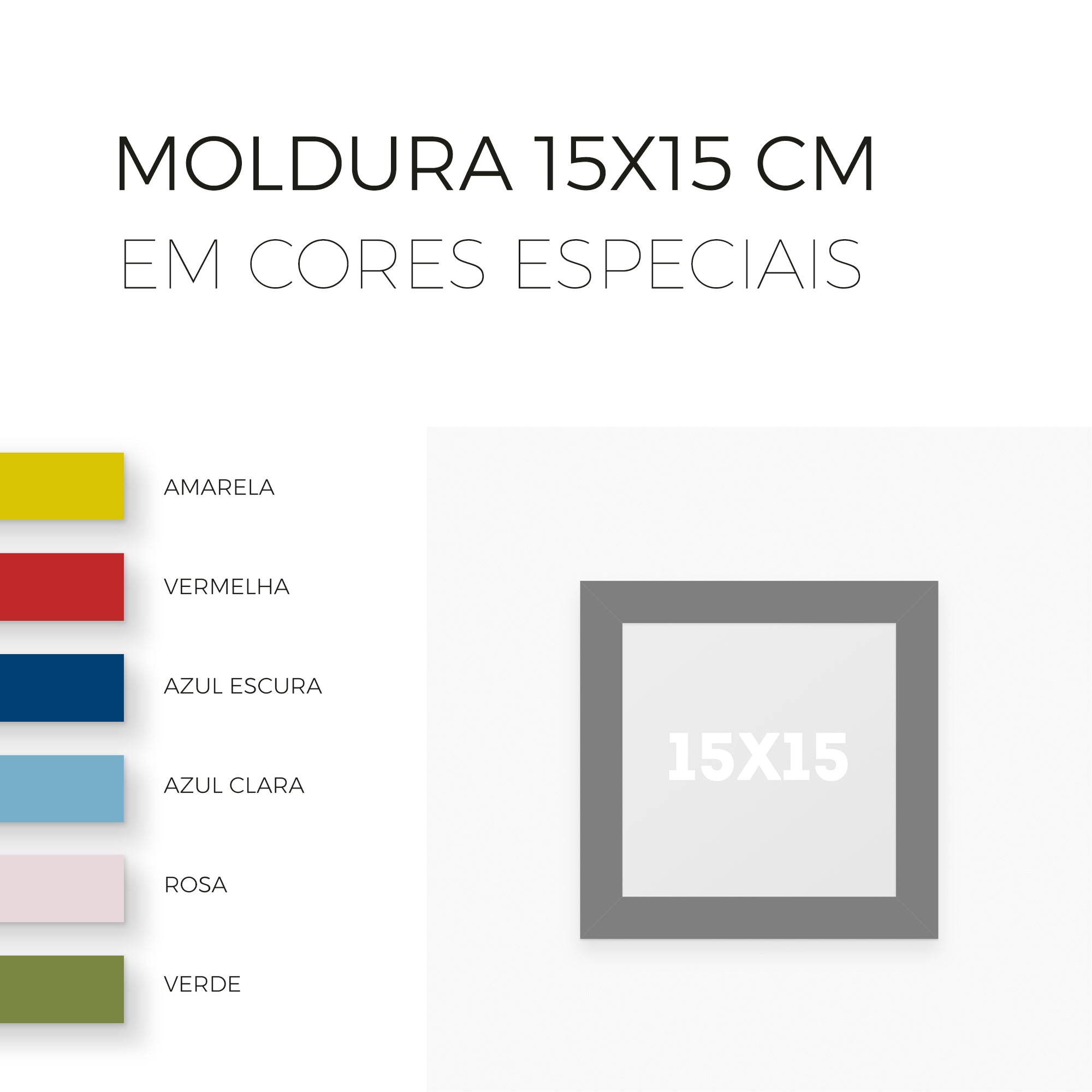 Moldura 15x15
