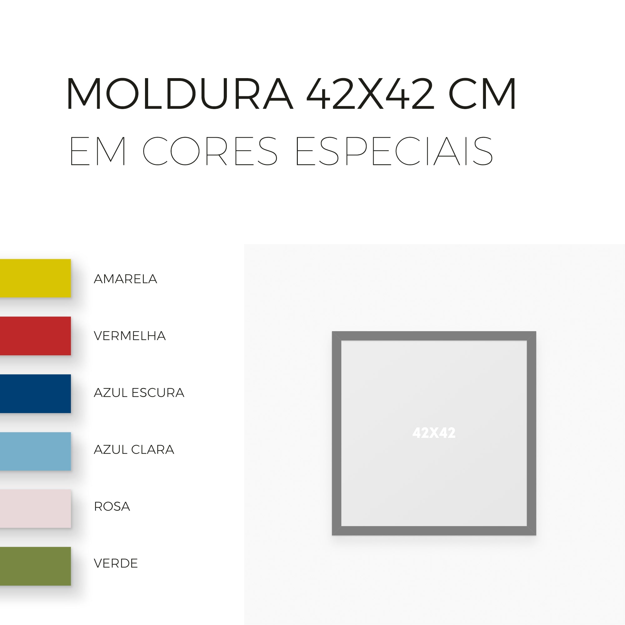 Moldura 42x42
