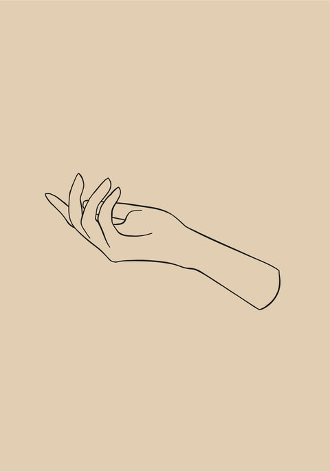 Hands Print - Drawing 9