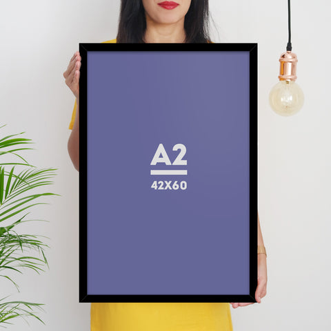 Moldura A2 com paspatur deslocado