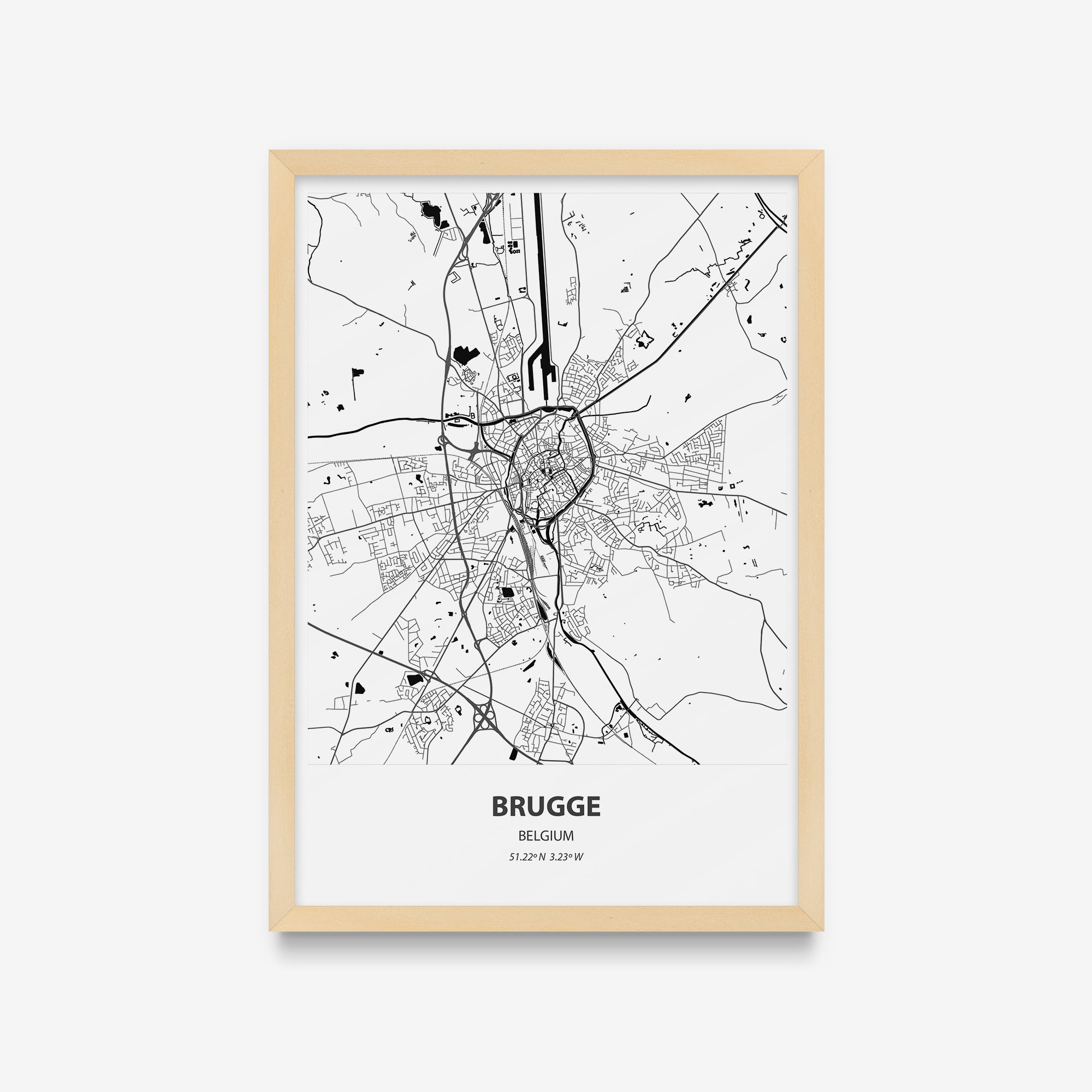 Mapas - Brugge