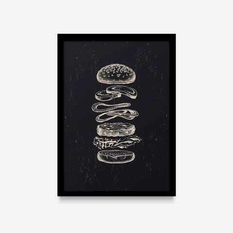 Burguer Food - Ilustração 1