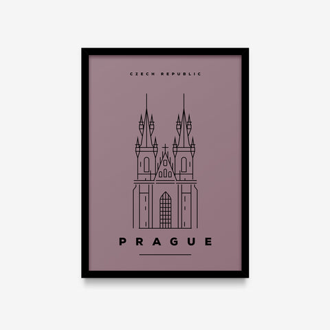 Minimal Poster - Prague