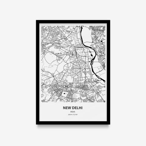 Mapas - New Delhi
