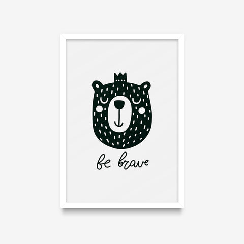 Bichinhos - Be brave urso