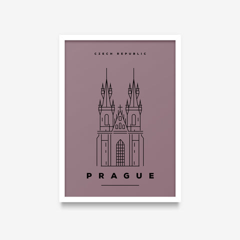 Minimal Poster - Prague