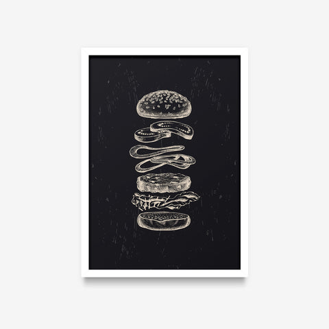 Burguer Food - Ilustração 1