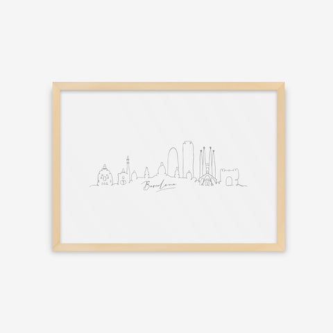 Coleção Linhas - Cidades - Barcelona