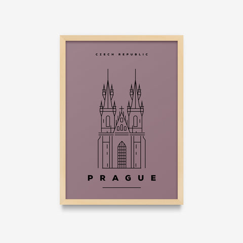 Minimal Poster - Prague