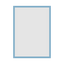 #49-55099 - Moldura Personalizada - Modelo: Laca 2cm Azul Clara - Tamanho da imagem: 42.0x60.0cm - Impressão: Sim - Paspatur: Não - E-vidro Sim - Tamanho externo do quadro: 45.0x63.0cm