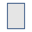 #72-69457 - Moldura Personalizada - Modelo: Laca 2cm Azul Escura - Tamanho da imagem: 40.0x60.0cm - Impressão: Não - Paspatur: Não - E-vidro Sim - Tamanho externo do quadro: 43.0x63.0cm