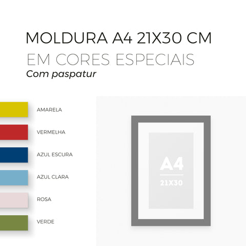 Moldura A4 (21x30cm)