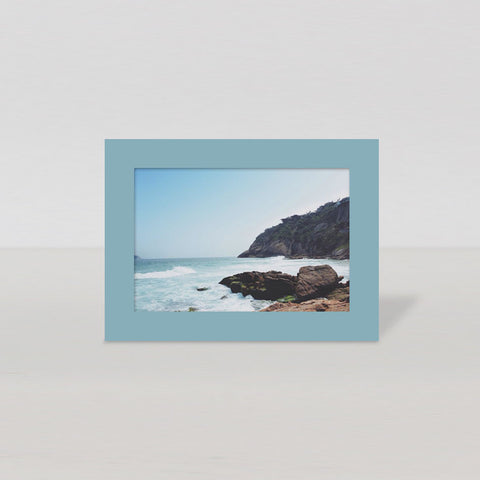 Porta Retrato | Azul Liso