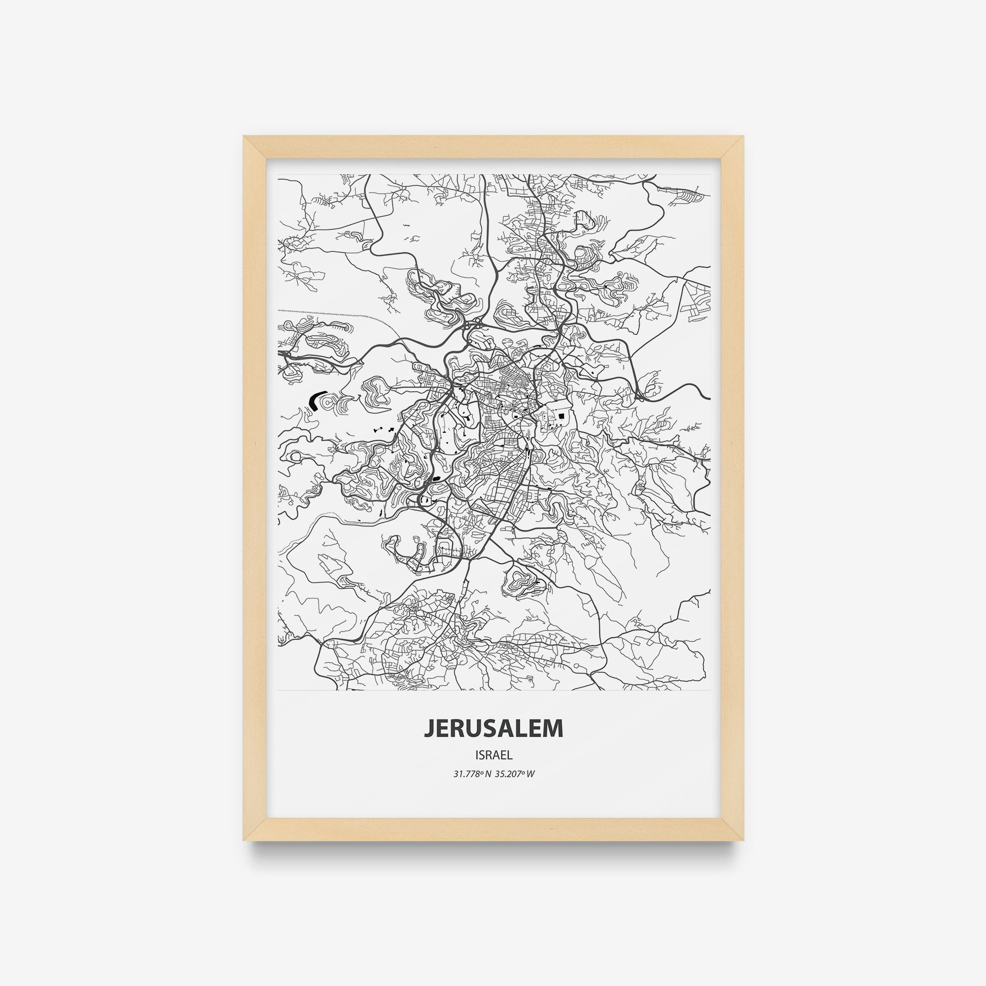 Mapas - Jerusalem