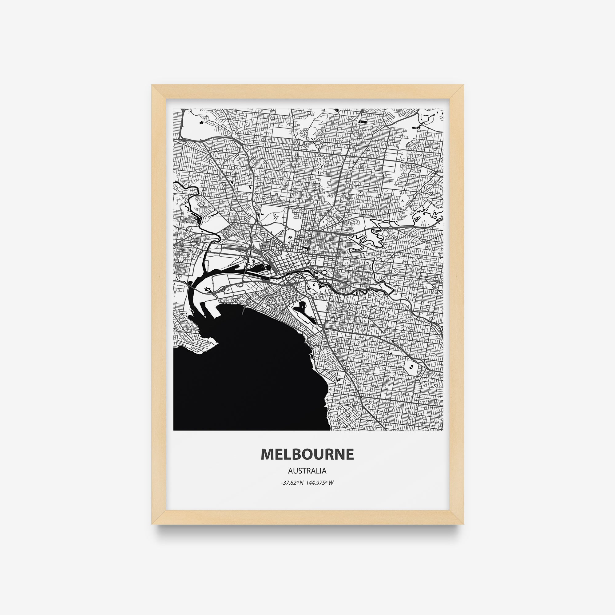 Mapas - Melbourne