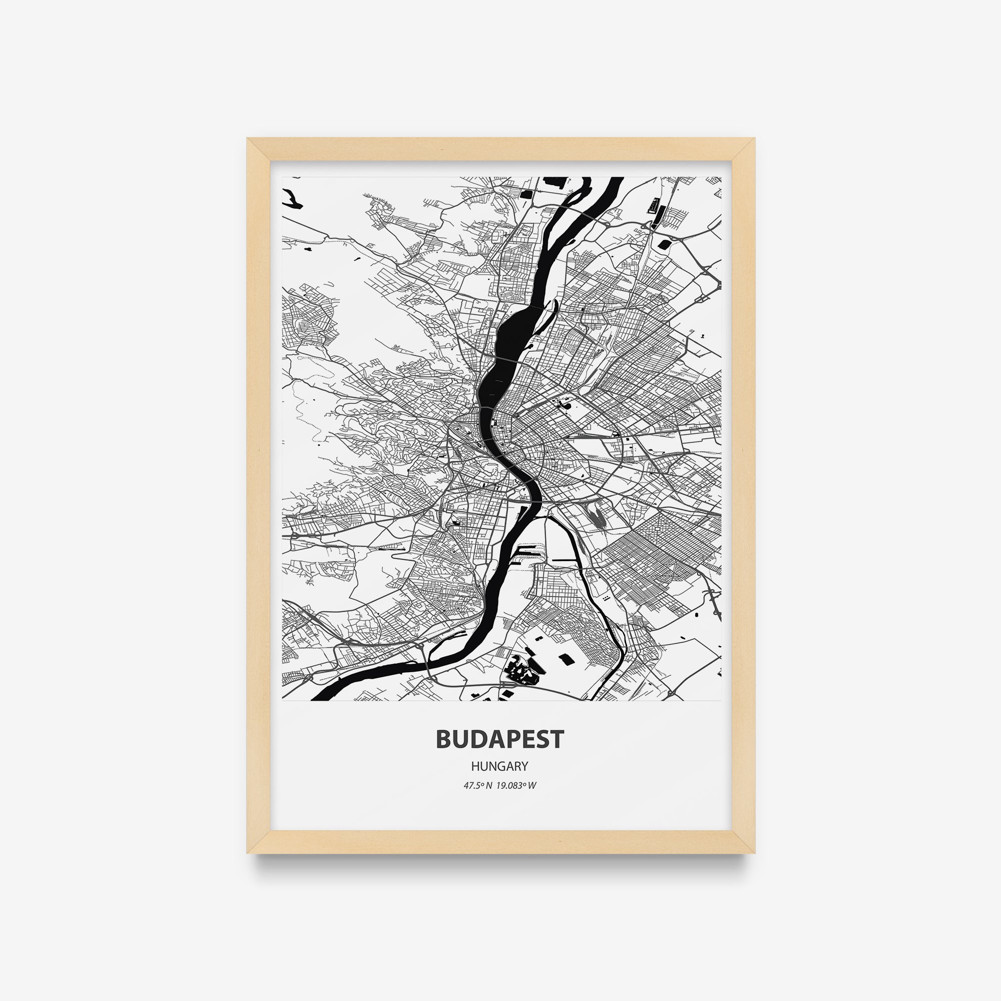 Mapas - Budapest