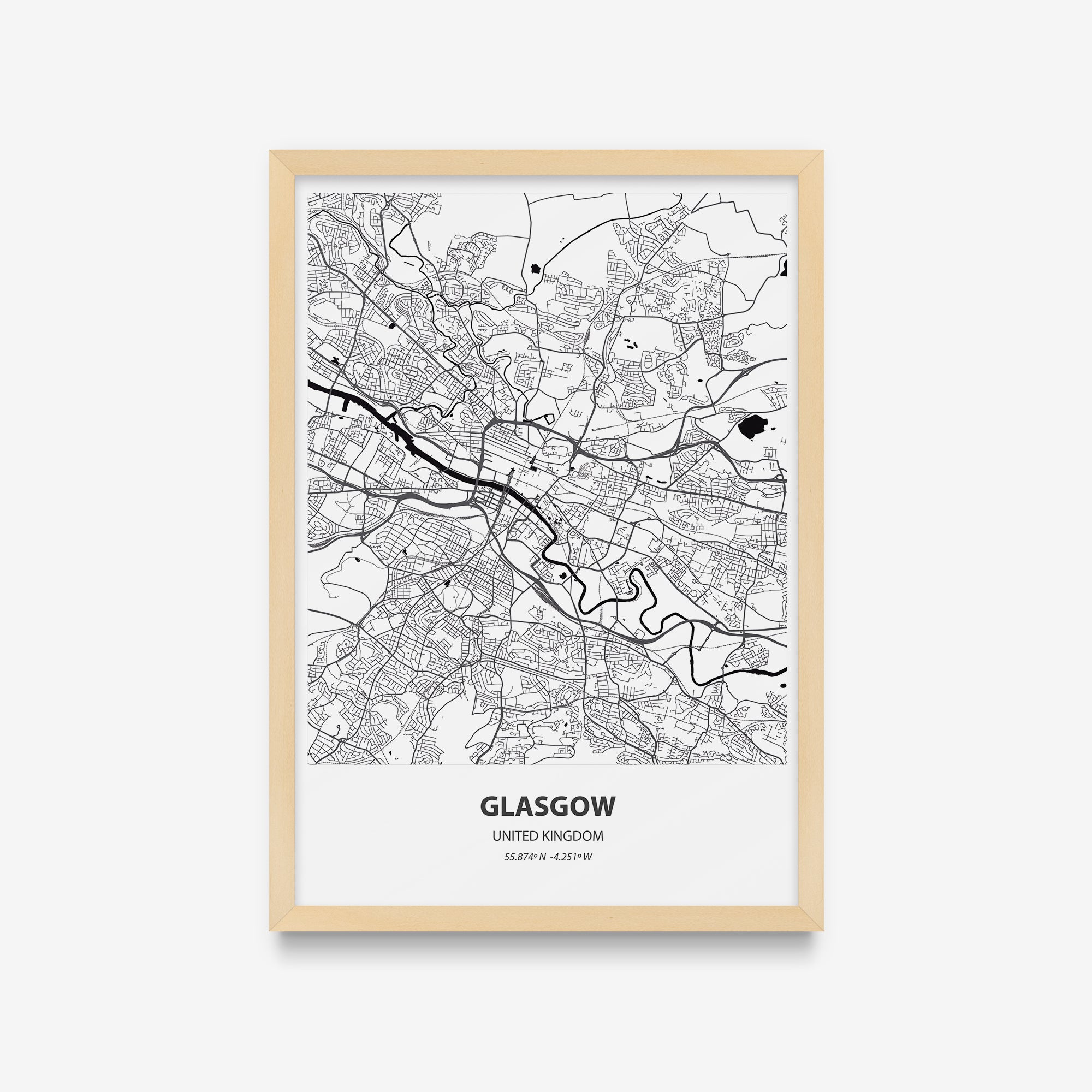 Mapas - Glasgow