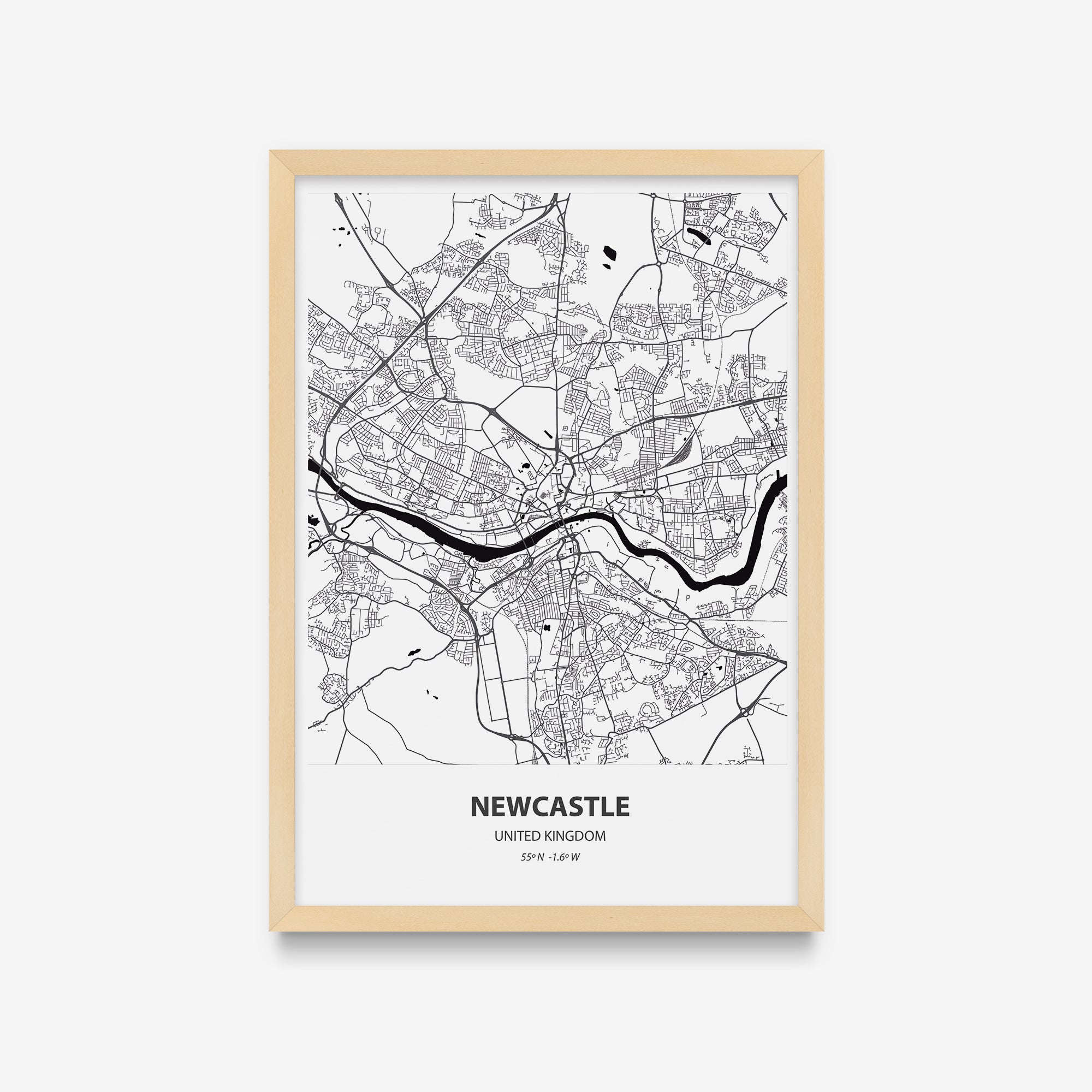Mapas - Newcastle