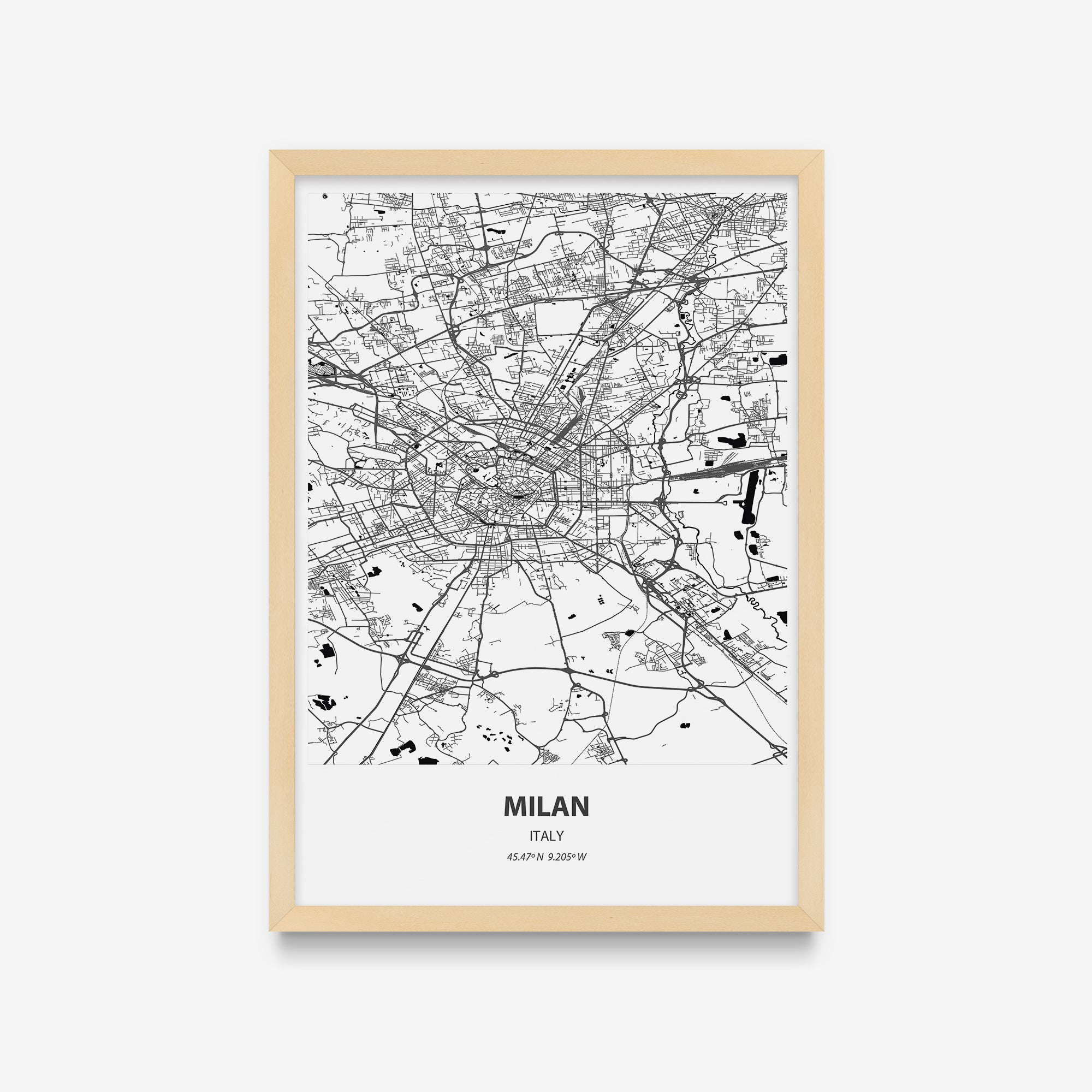 Mapas - Milan