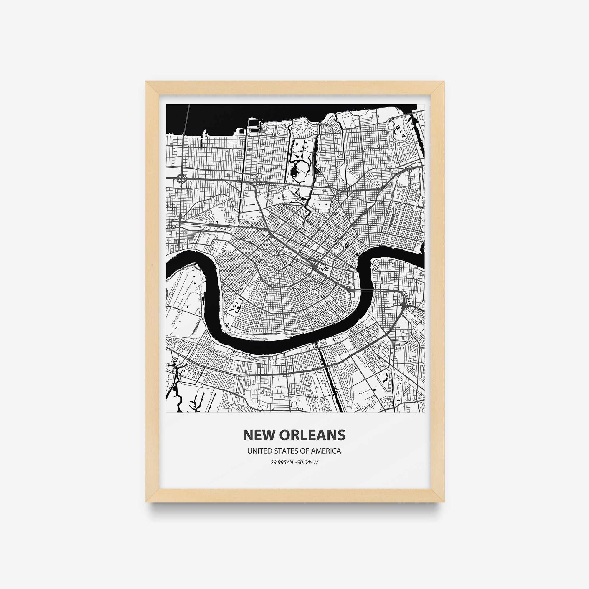 Mapas - New Orleans