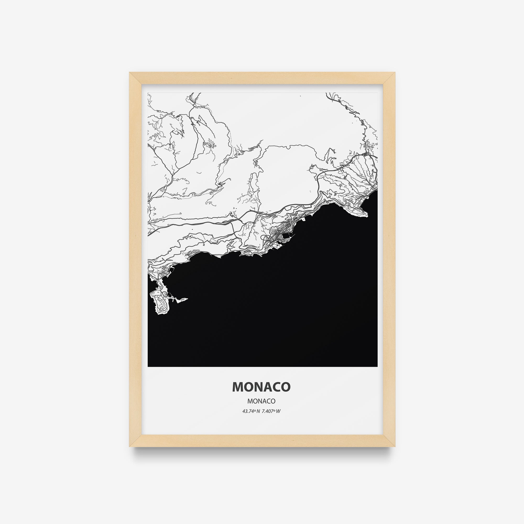 Mapas - Monaco