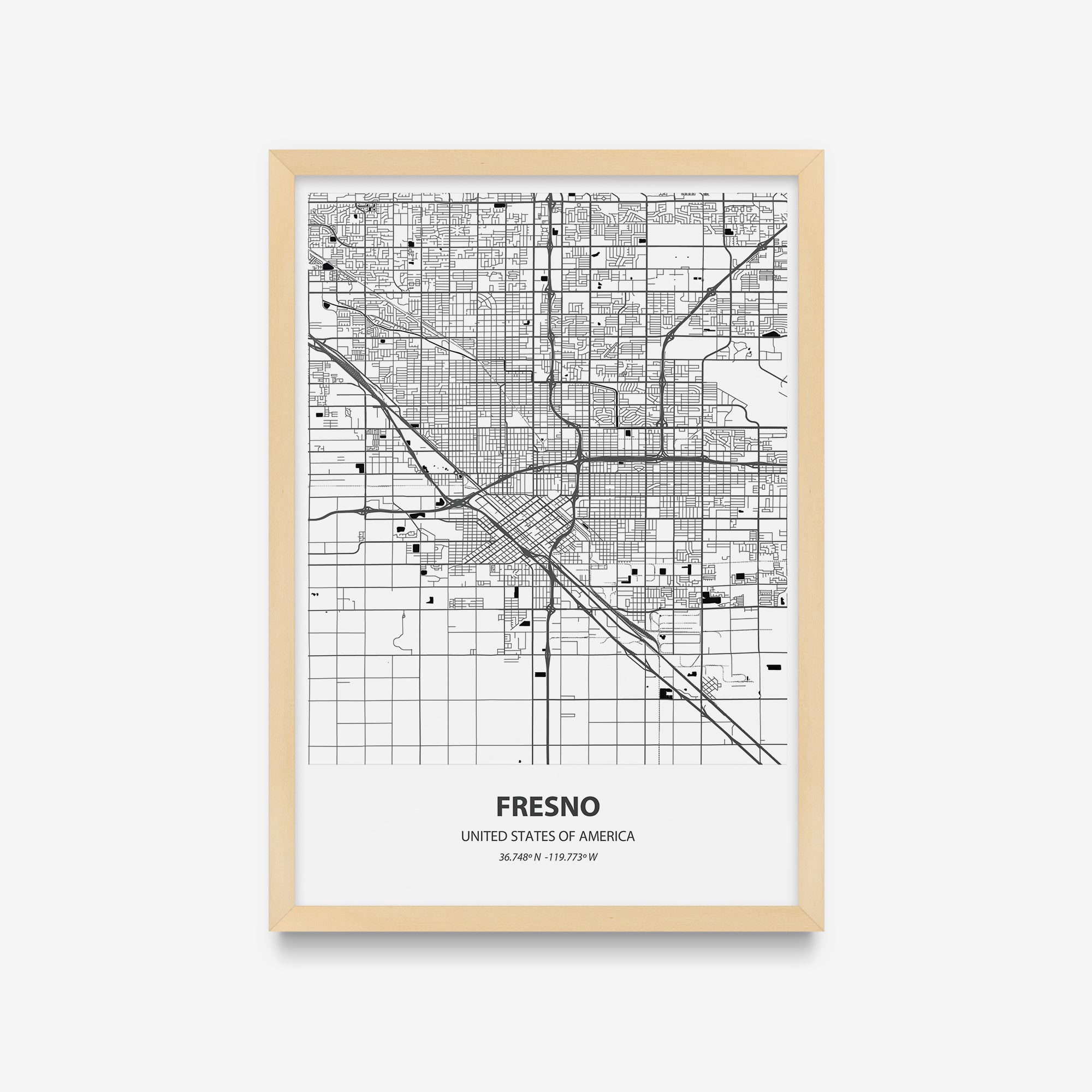 Mapas - Fresno