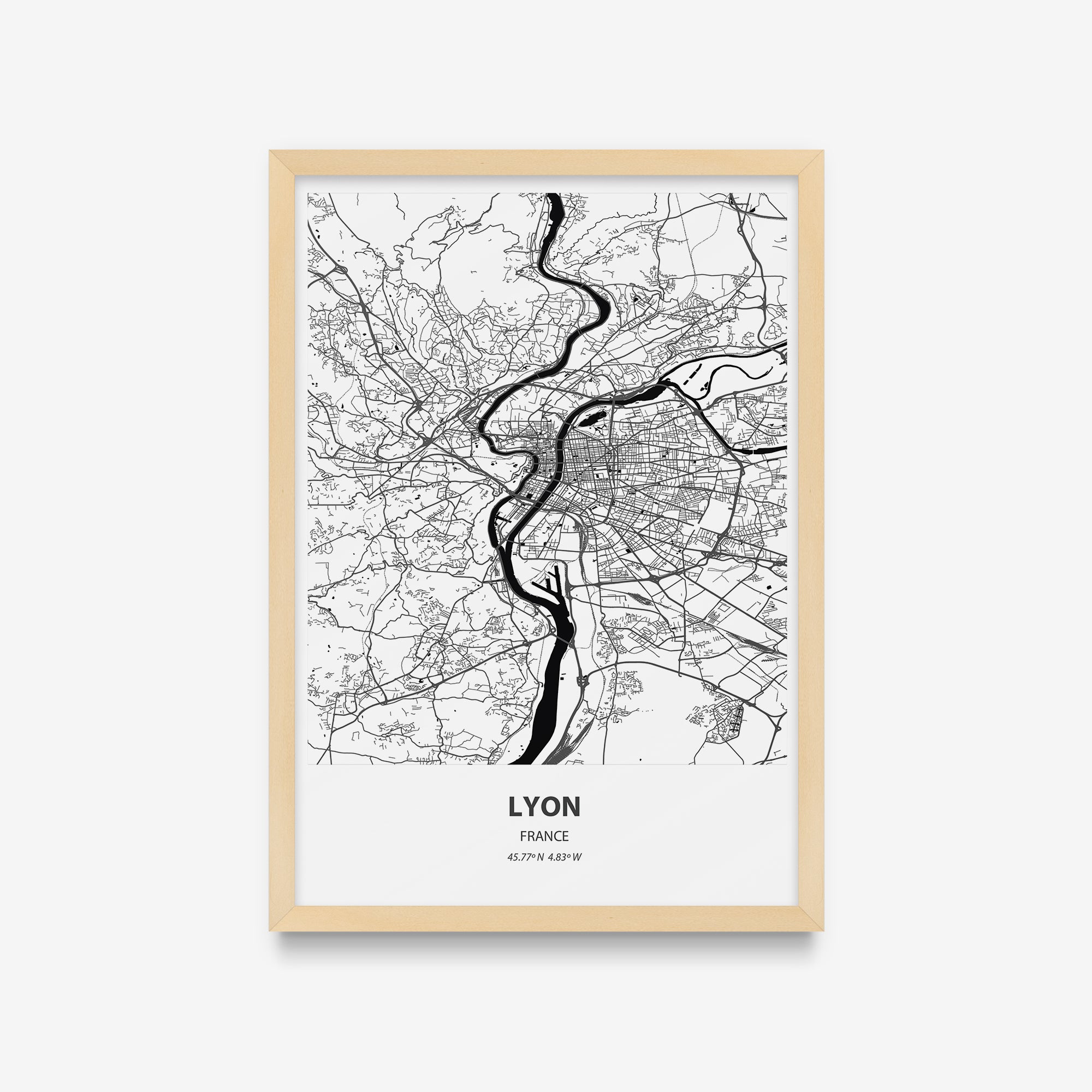 Mapas - Lyon