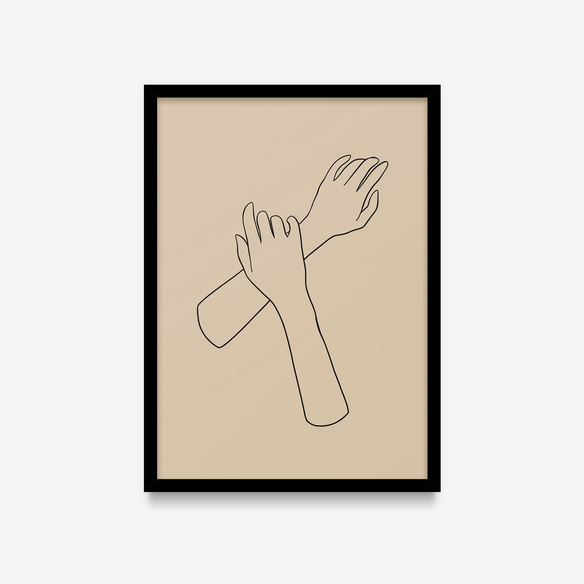 Hands Print - Drawing 6