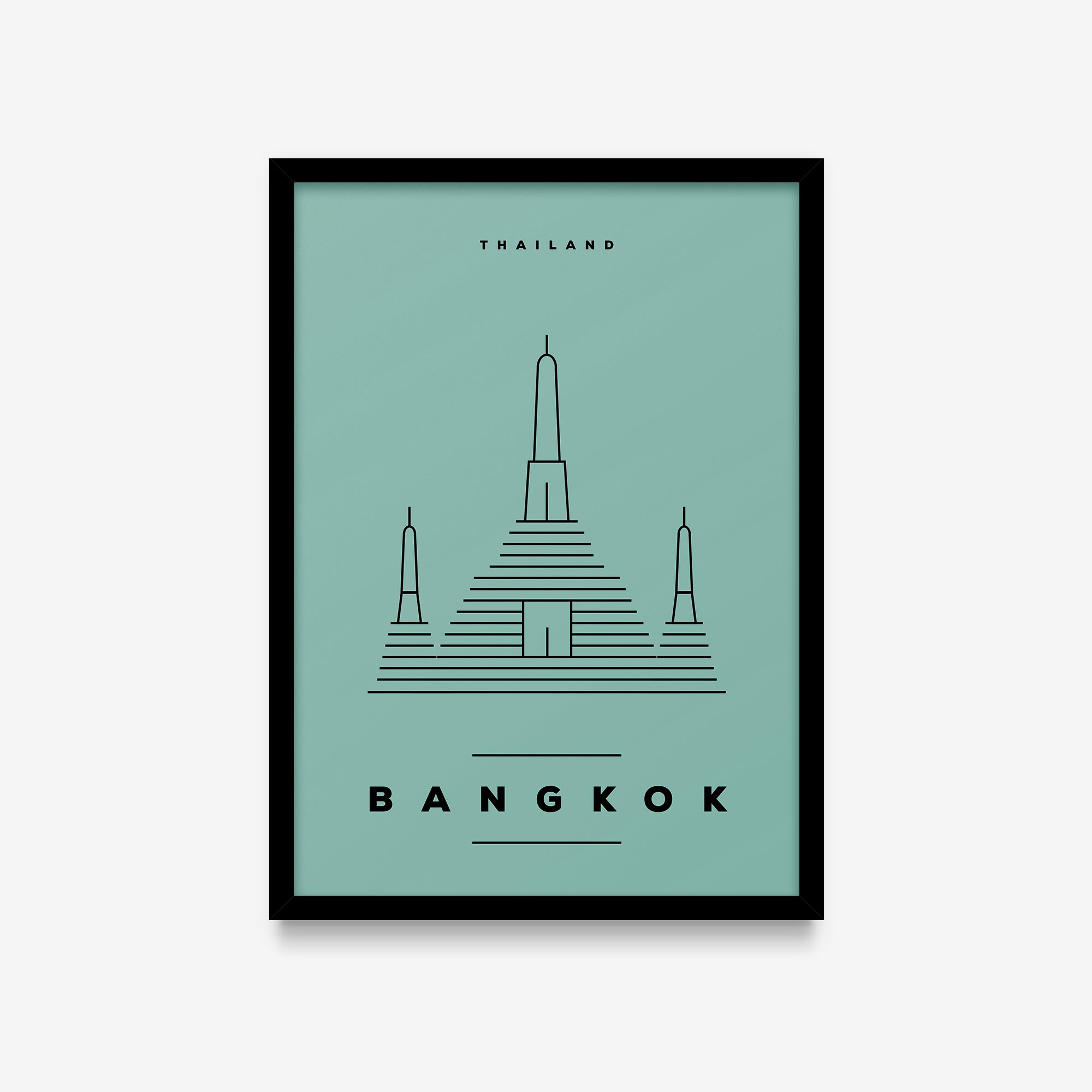 Minimal Poster - Bangkok