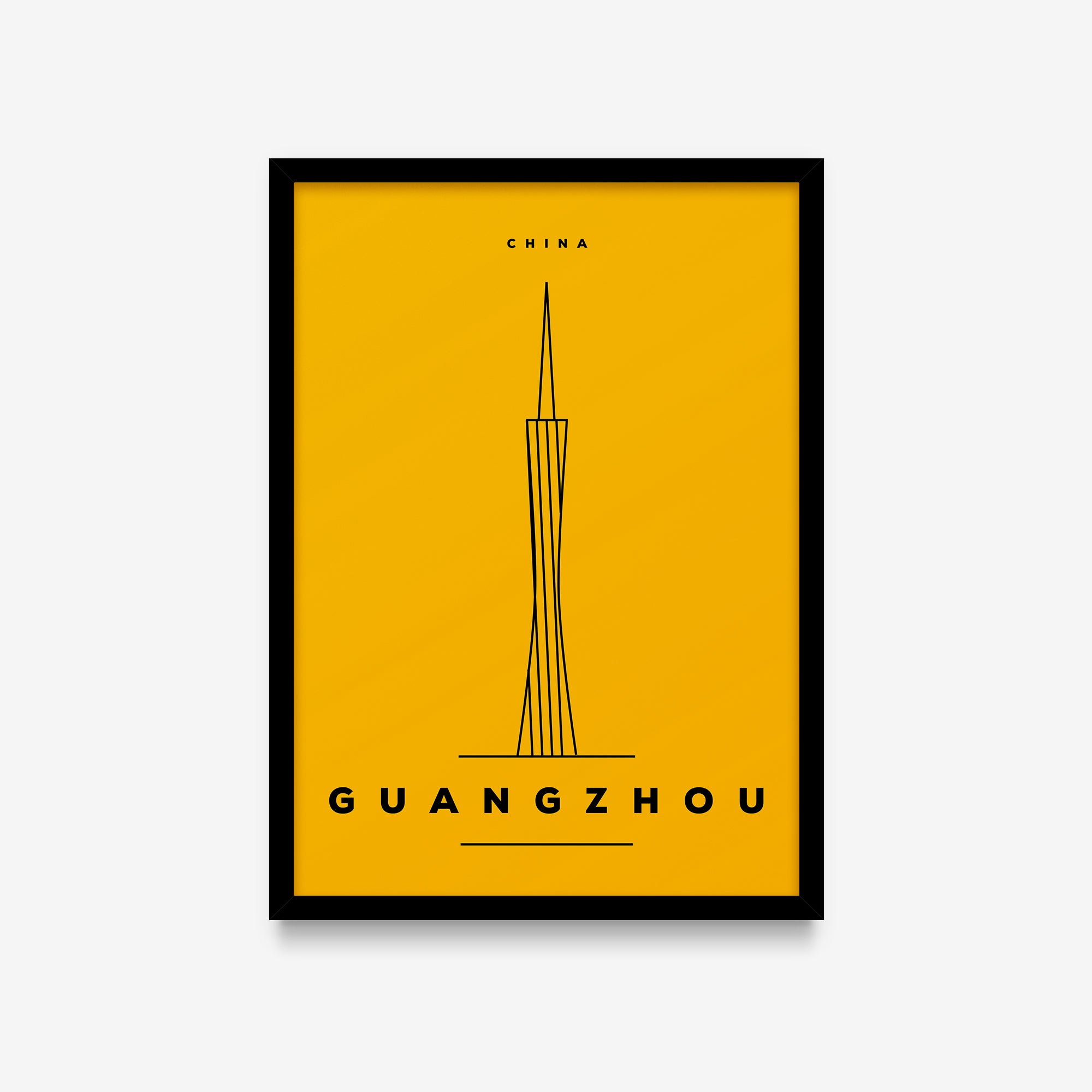 Minimal Poster - Guangzhou