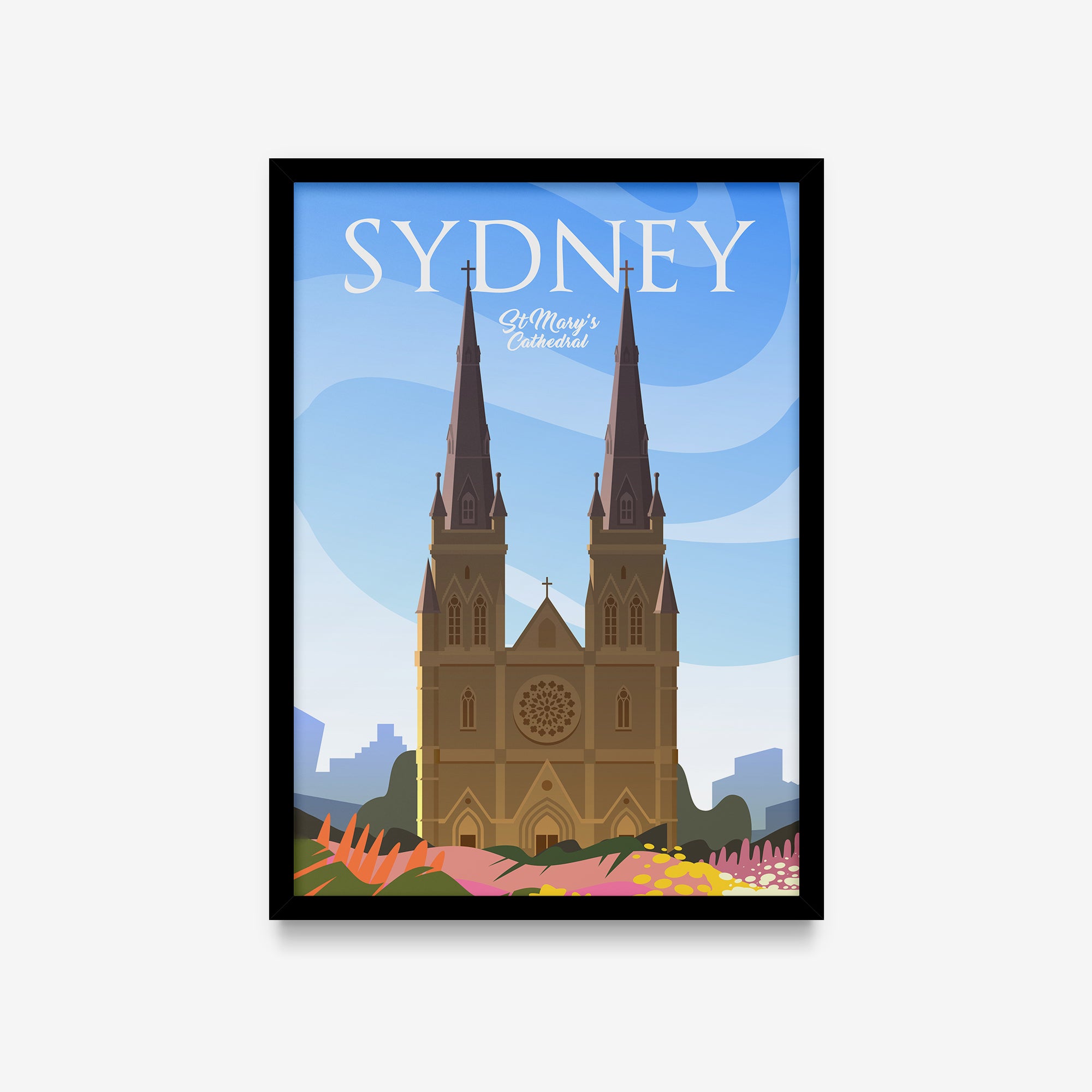 Travel Posters - Sydney Church