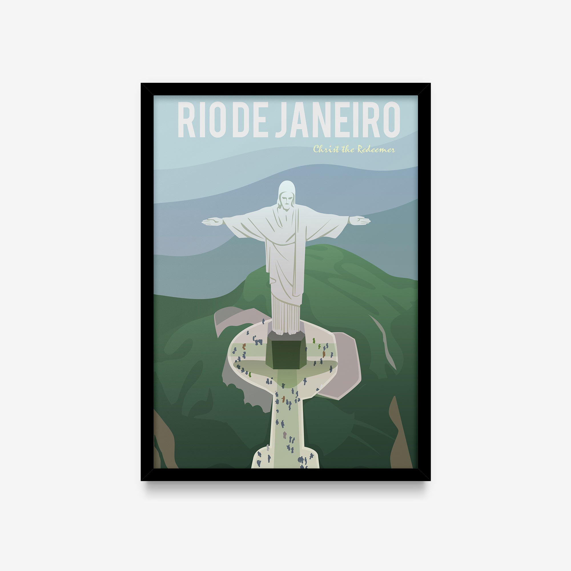 Travel Posters - Rio de Janeiro Christ