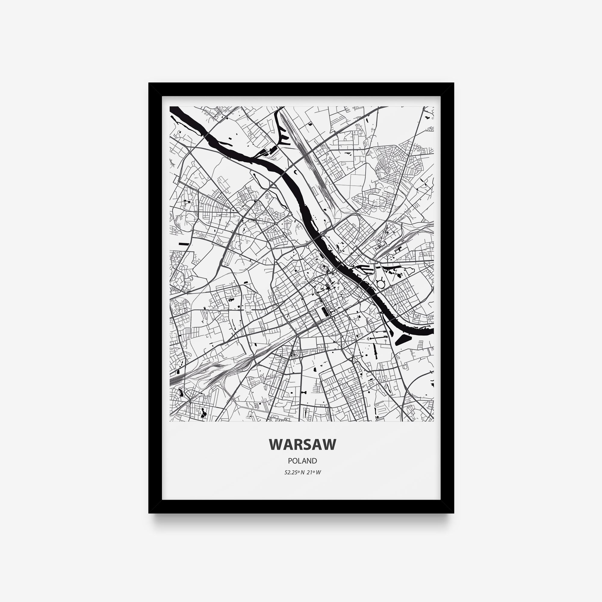 Mapas - Warsaw
