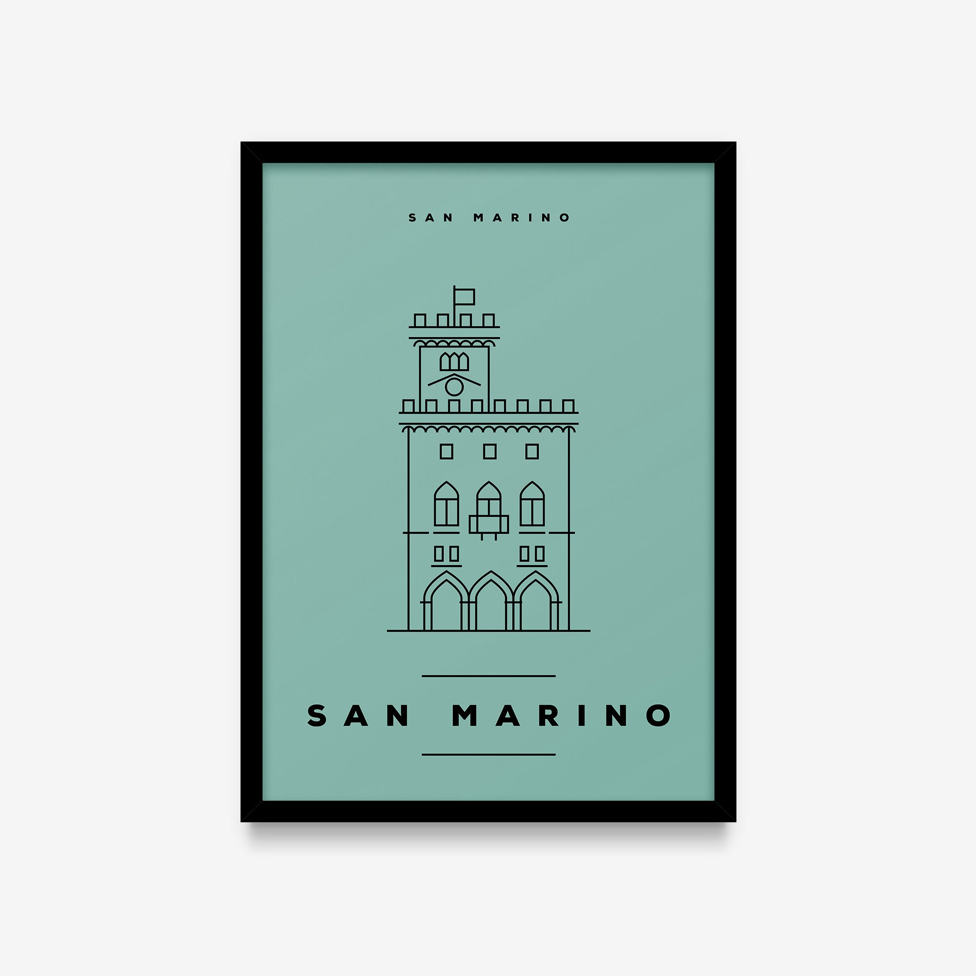 Minimal Poster - San Marino