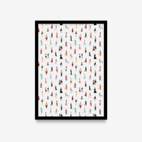 Tiny People - Look Pattern