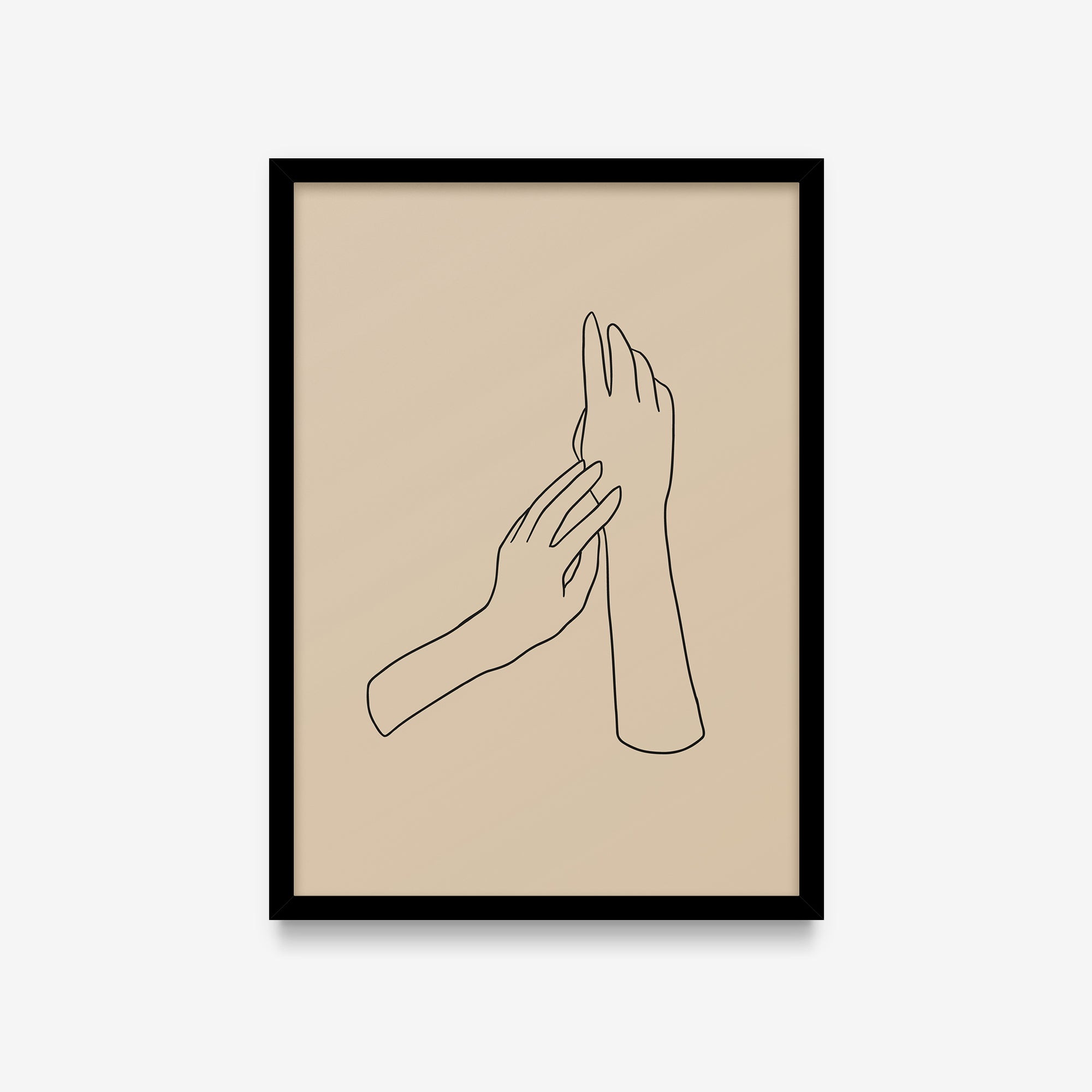 Hands Print - Drawing 1