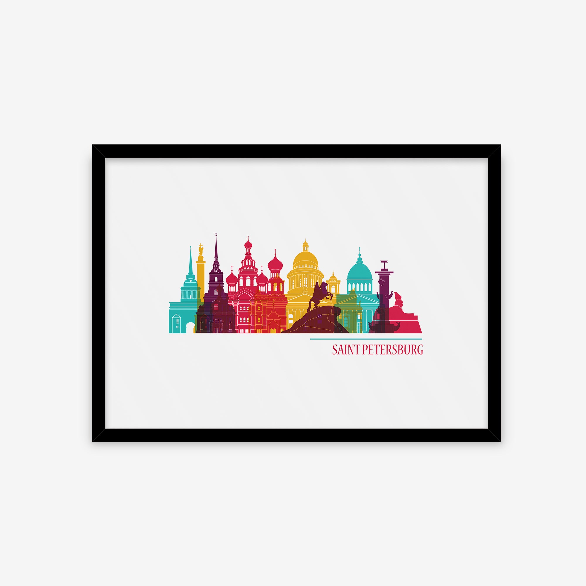 Cities Vector Skyline - St Petersburg