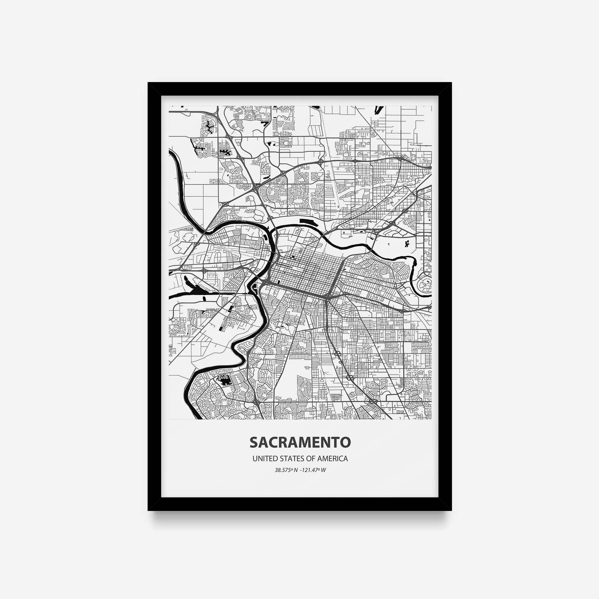Mapas - Sacramento