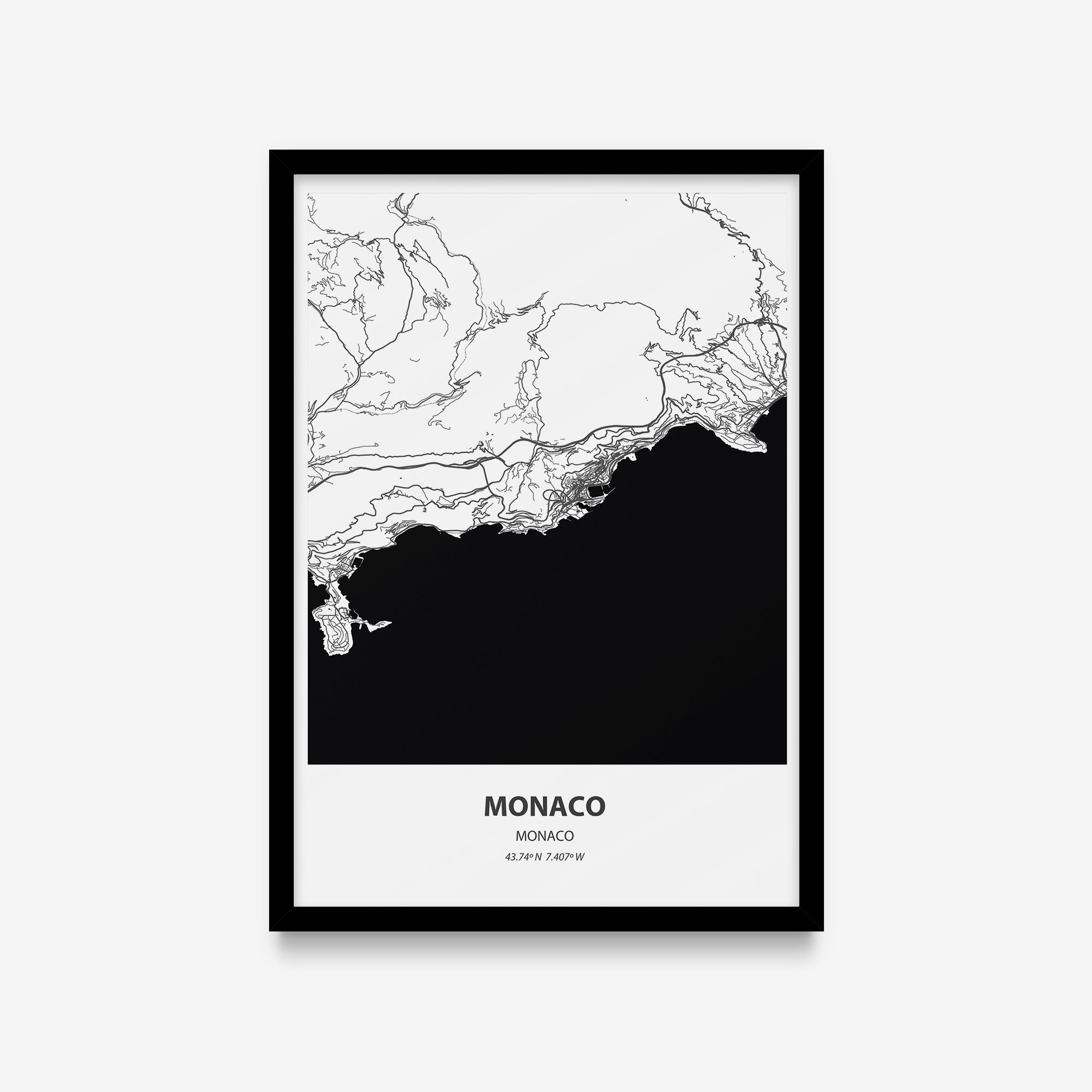 Mapas - Monaco