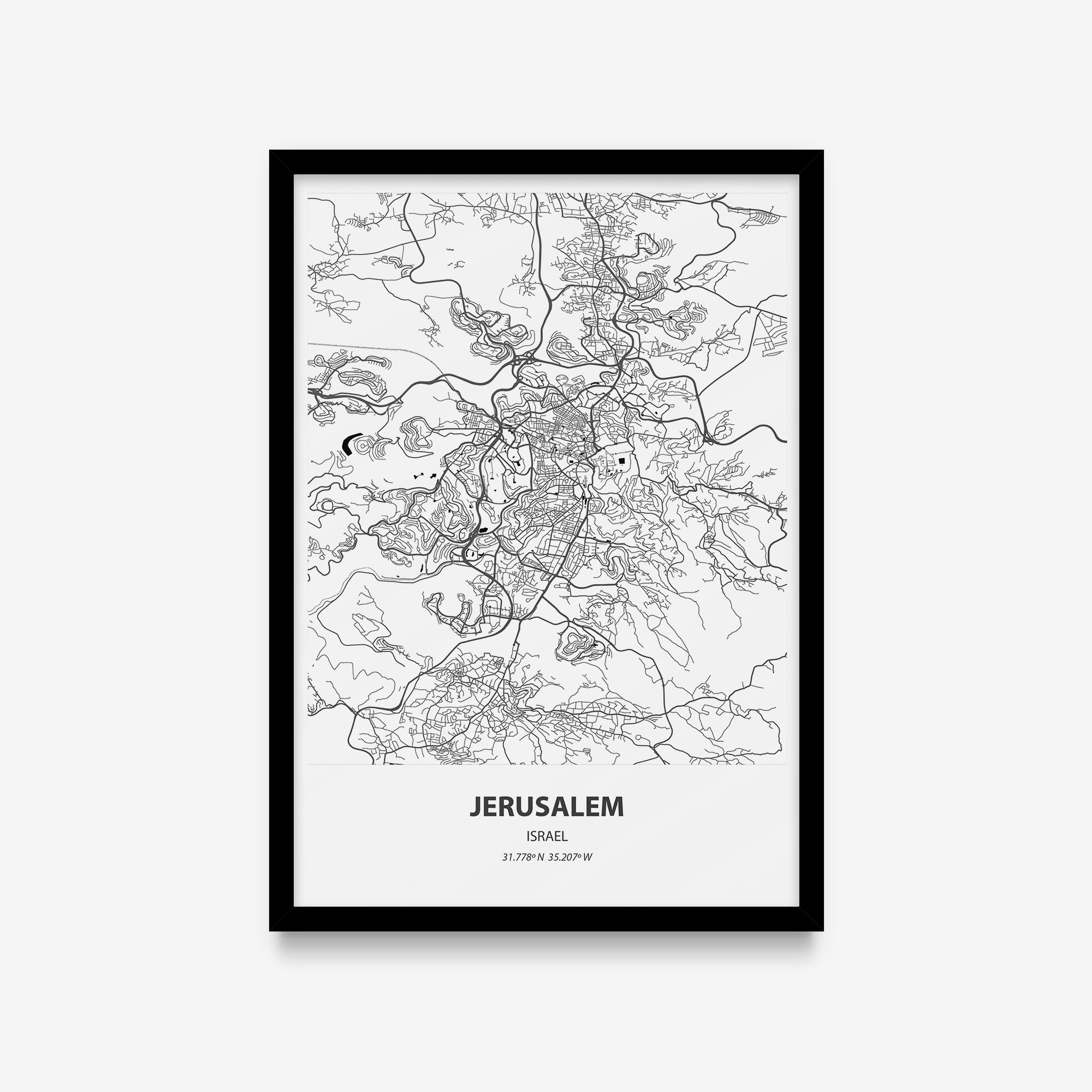Mapas - Jerusalem