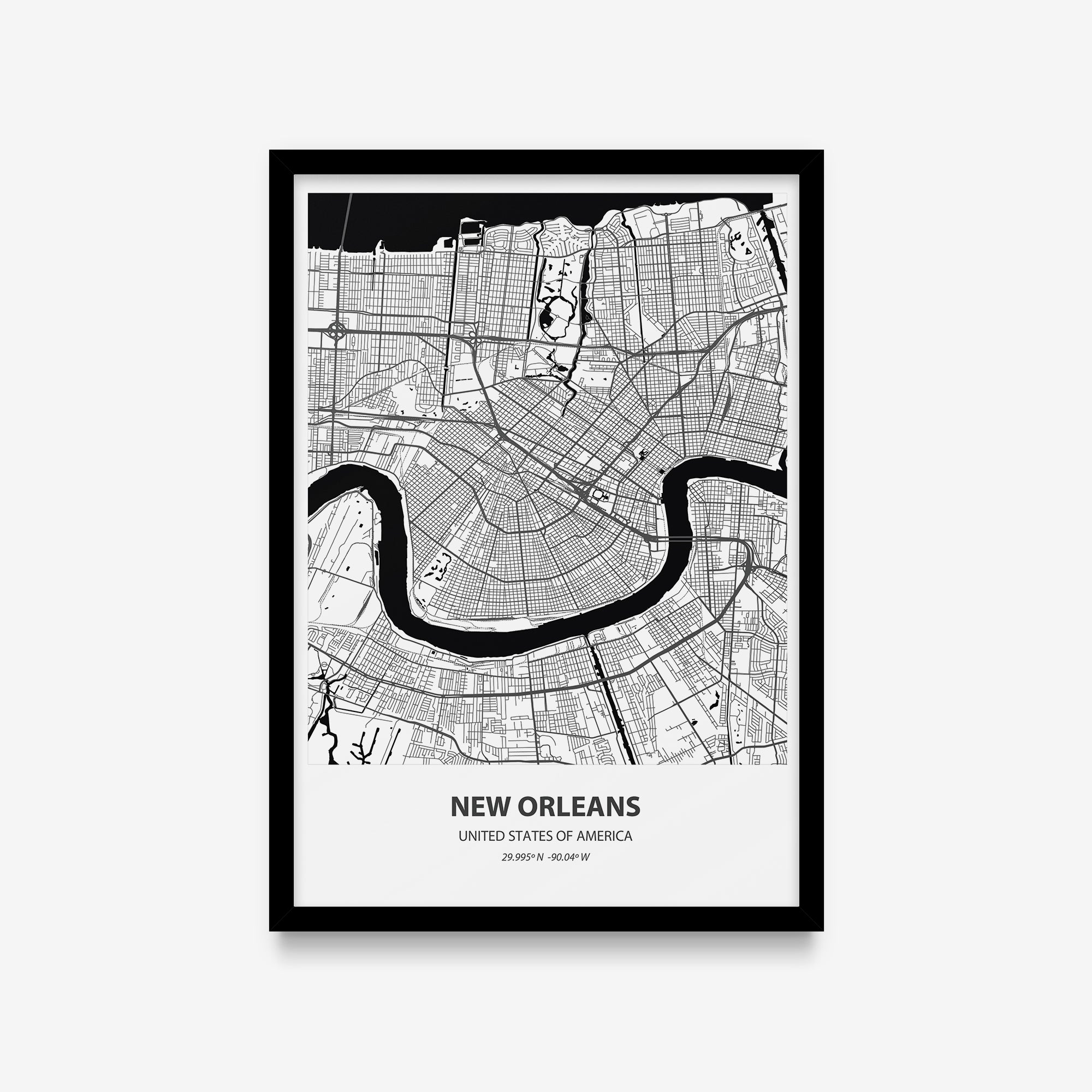 Mapas - New Orleans