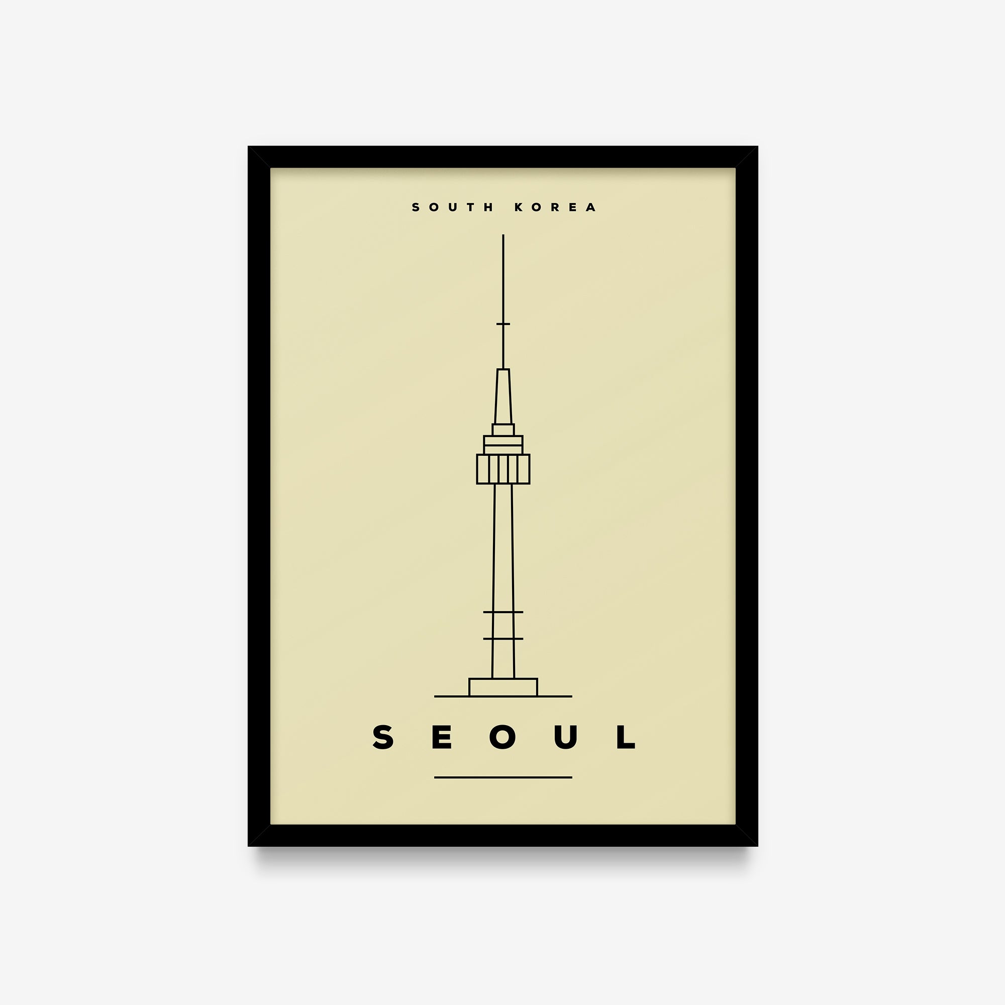 Minimal Poster - Seoul