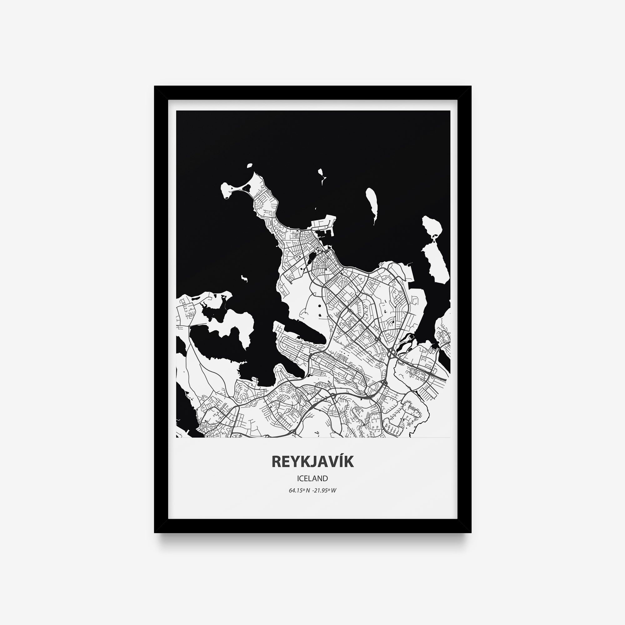 Mapas - Reykjavik