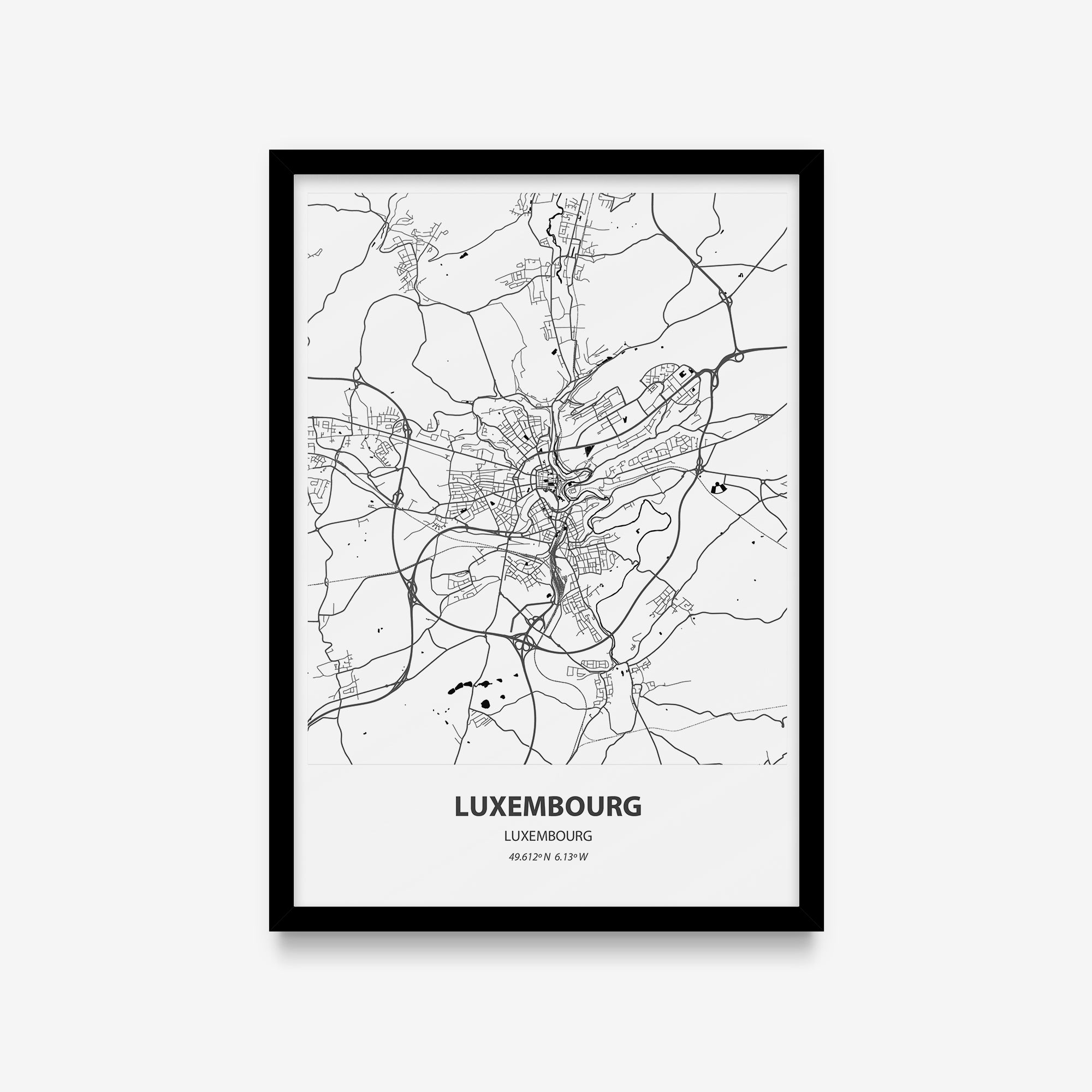 Mapas - Luxembourg