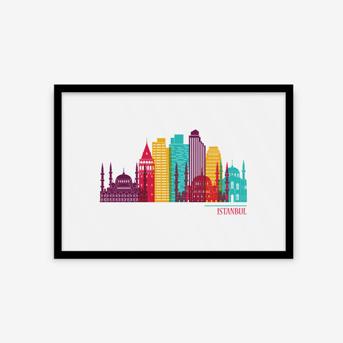 Cities Vector Skyline - Istanbul