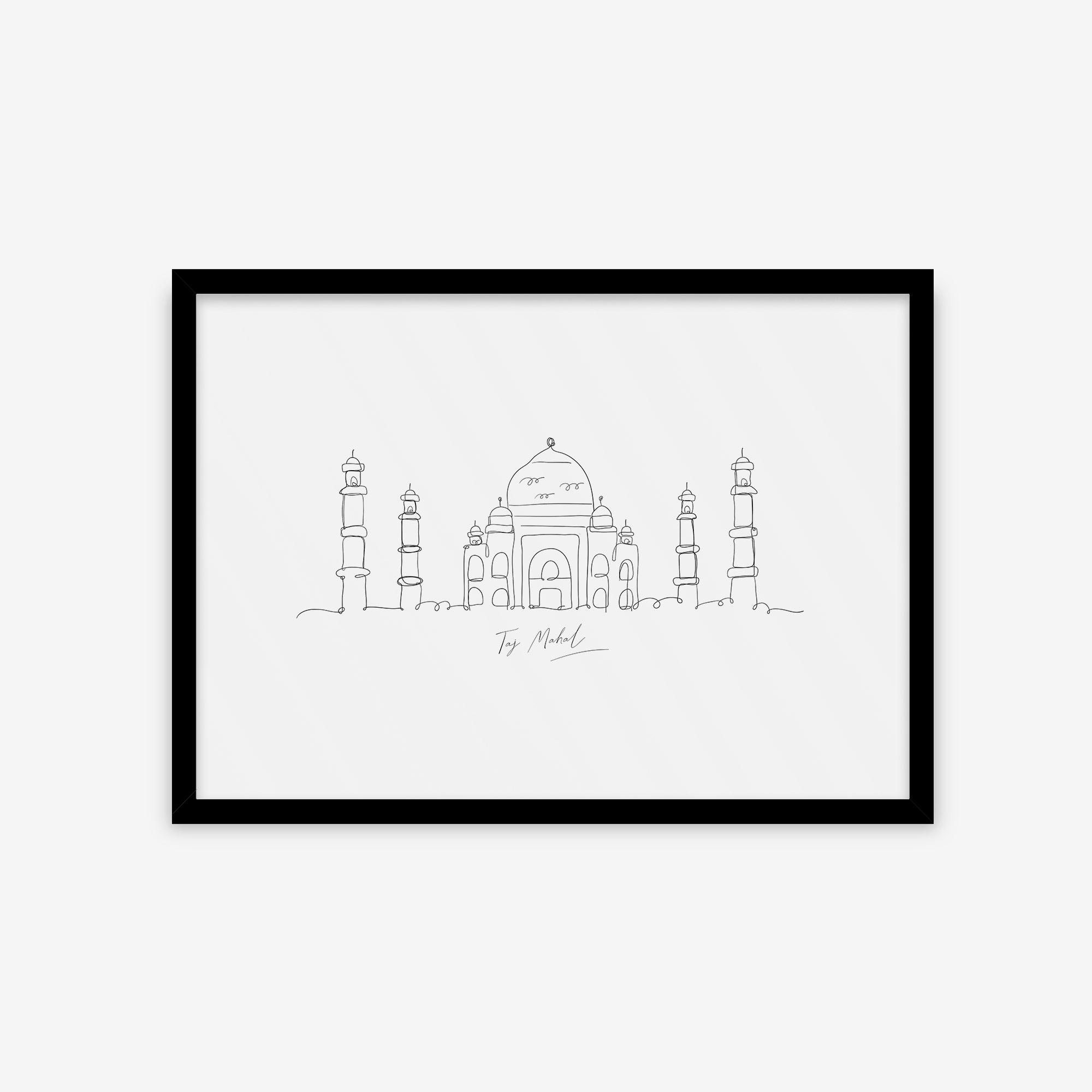 Coleção Linhas - Cidades - Taj Mahal
