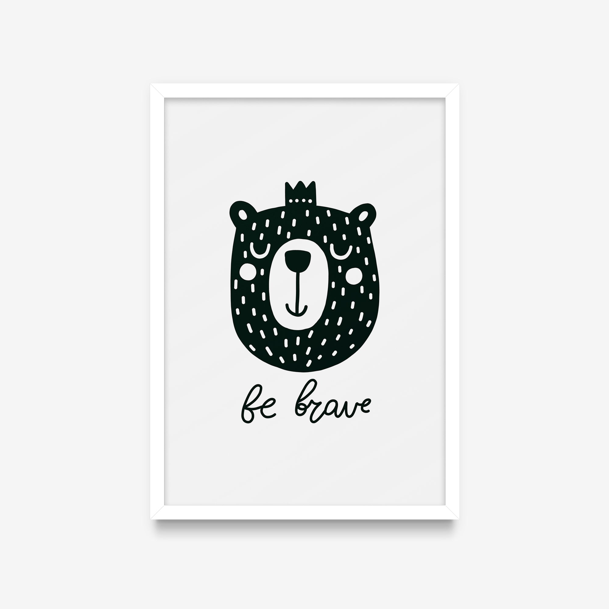 Bichinhos - Be brave urso