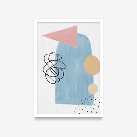 Ilustração - Abstrata - Blue
