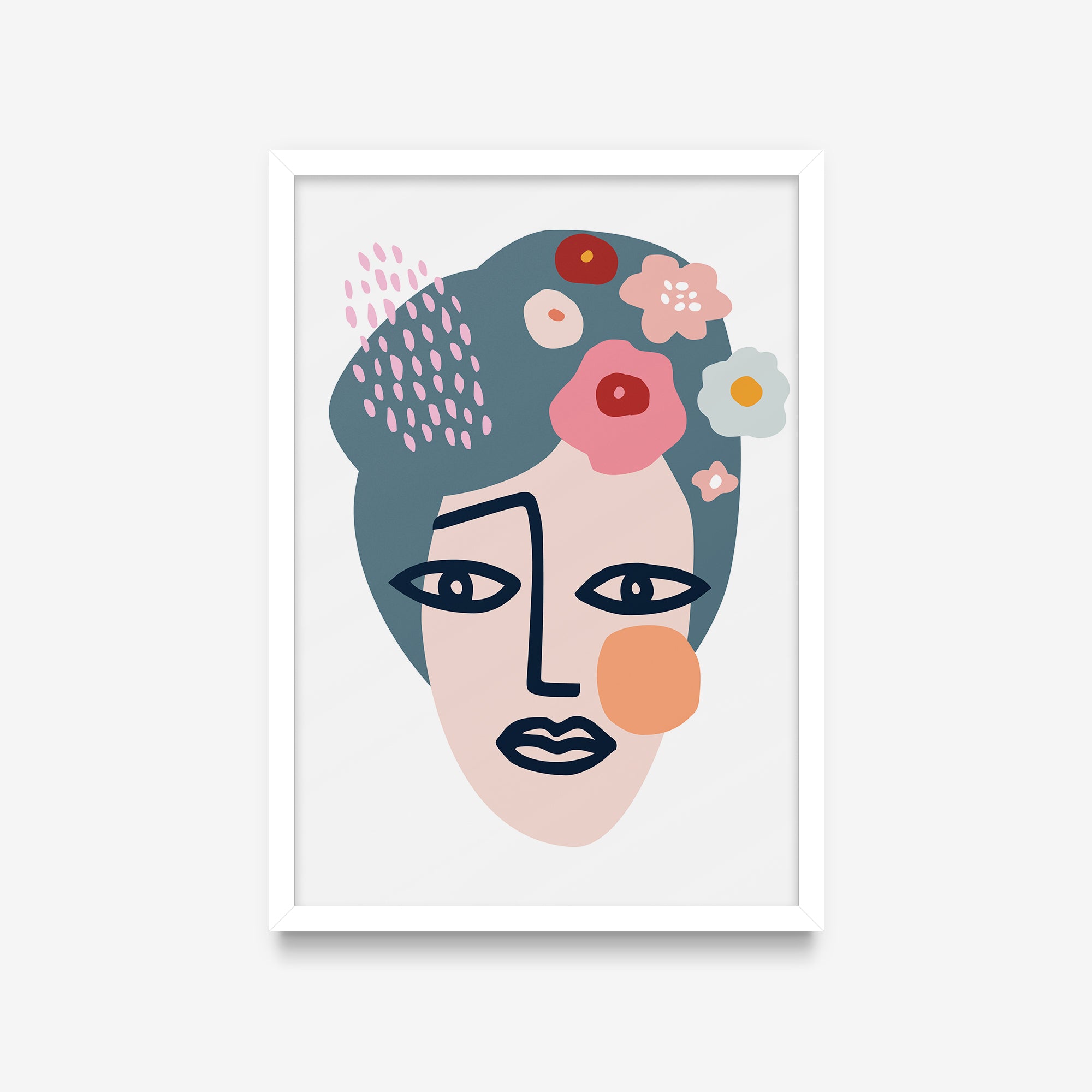 Cut out - Cabelo de flores