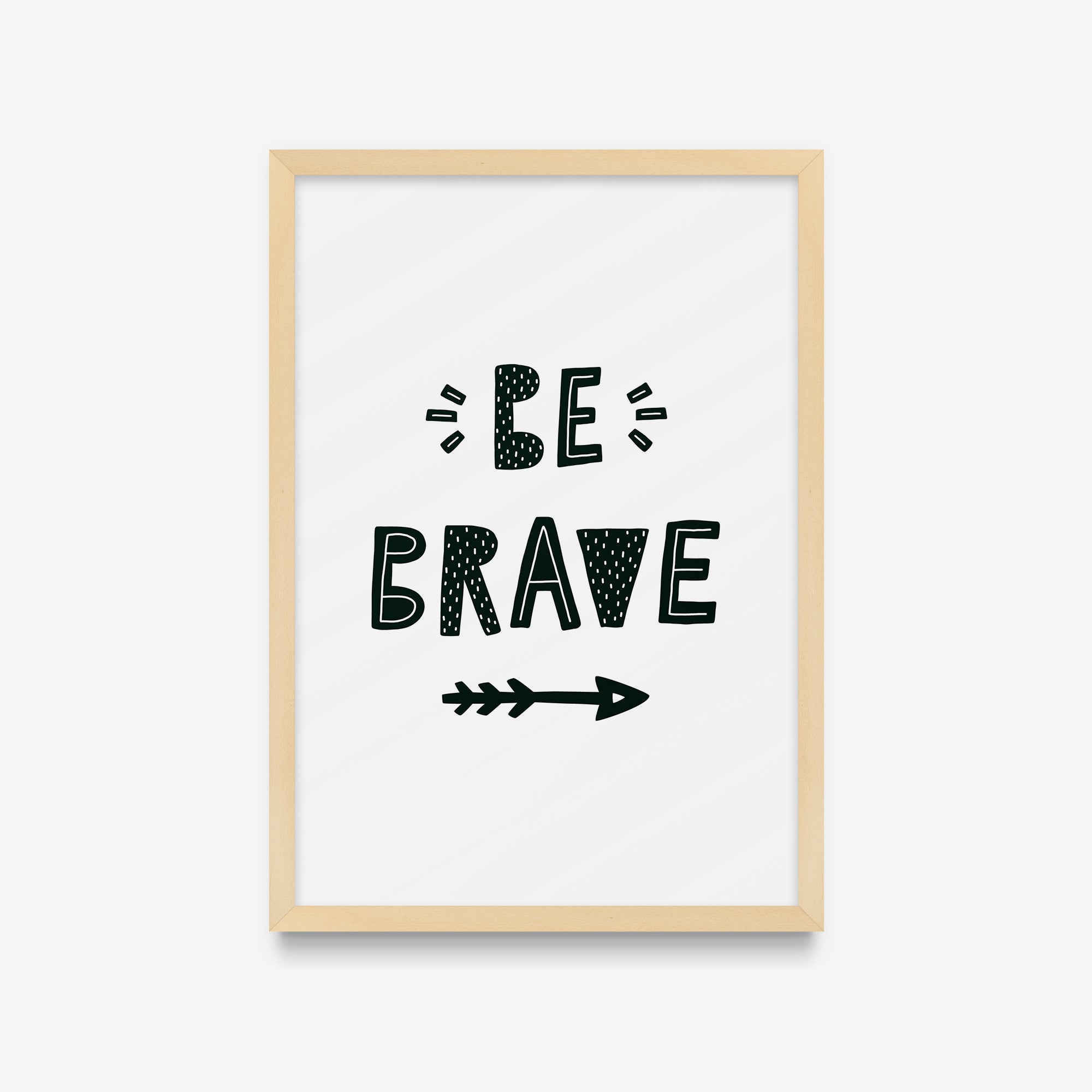 Frases - Be brave Scandinavo